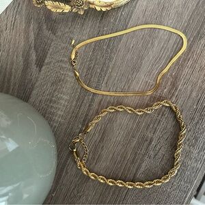 Gold Plated Chunky Necklaces